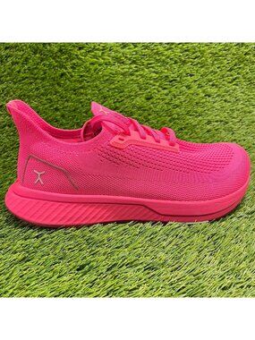 Flux Adapt Runner Neon Pink Mens Size 9.5 Womens 11 Athletic Knit Shoes Sneakers